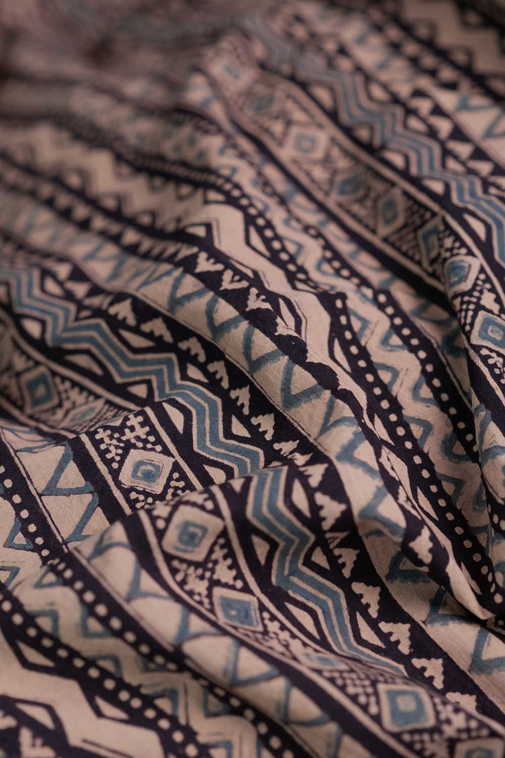 Block Printed Fabric- Matkatus 