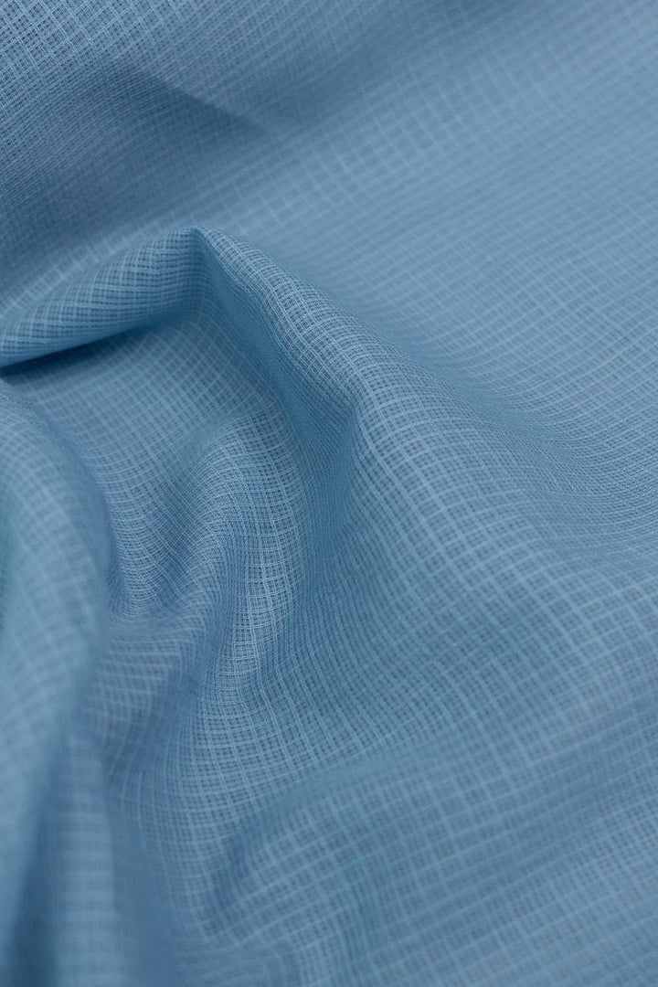 Columbia Blue Kota Cotton Fabric