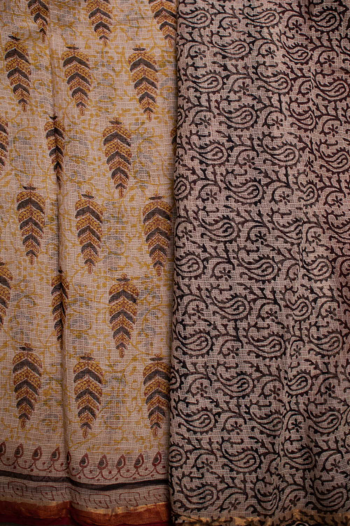 Block Printed Saree - Matkatus