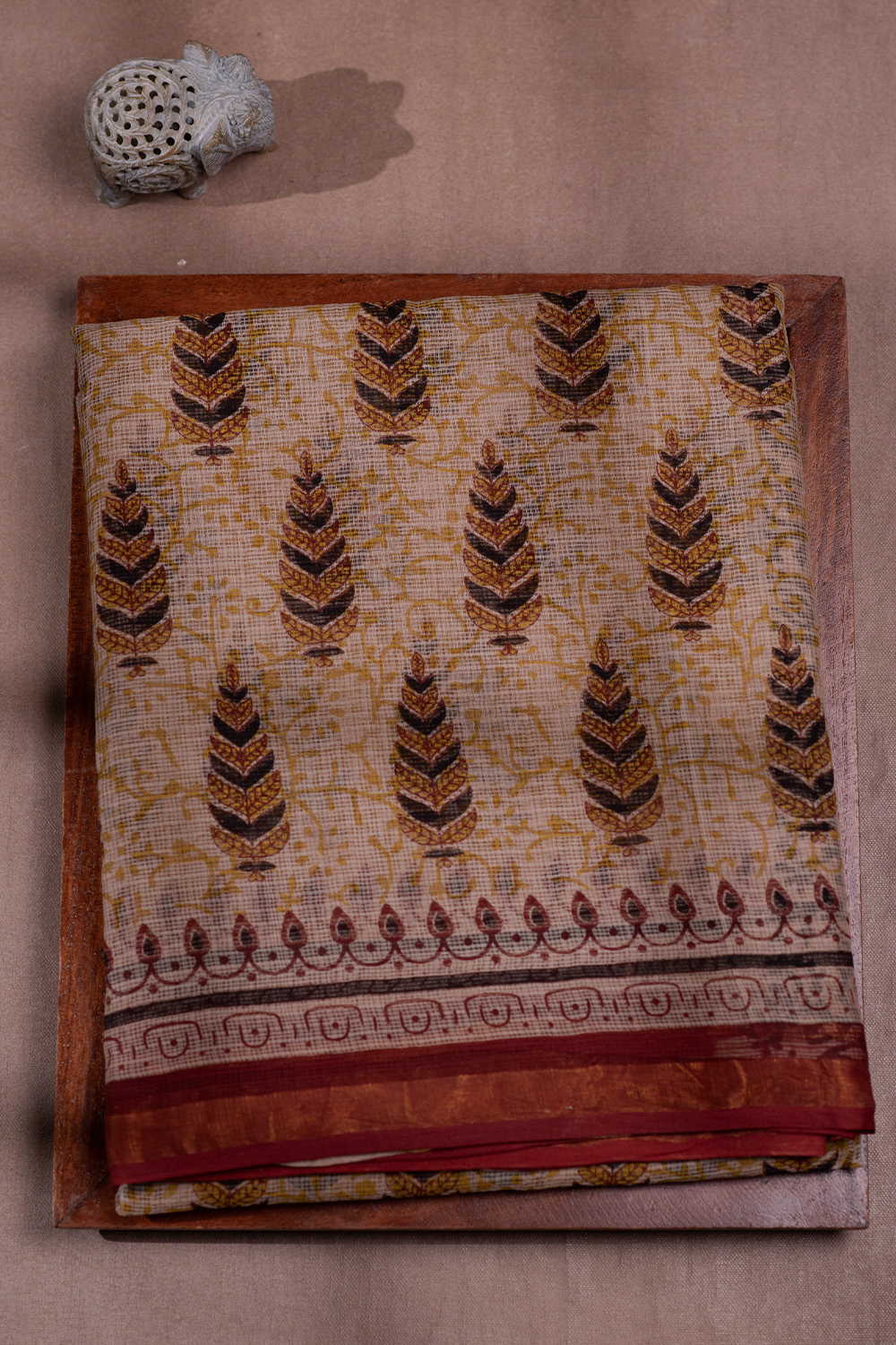 Block Printed Saree - Matkatus