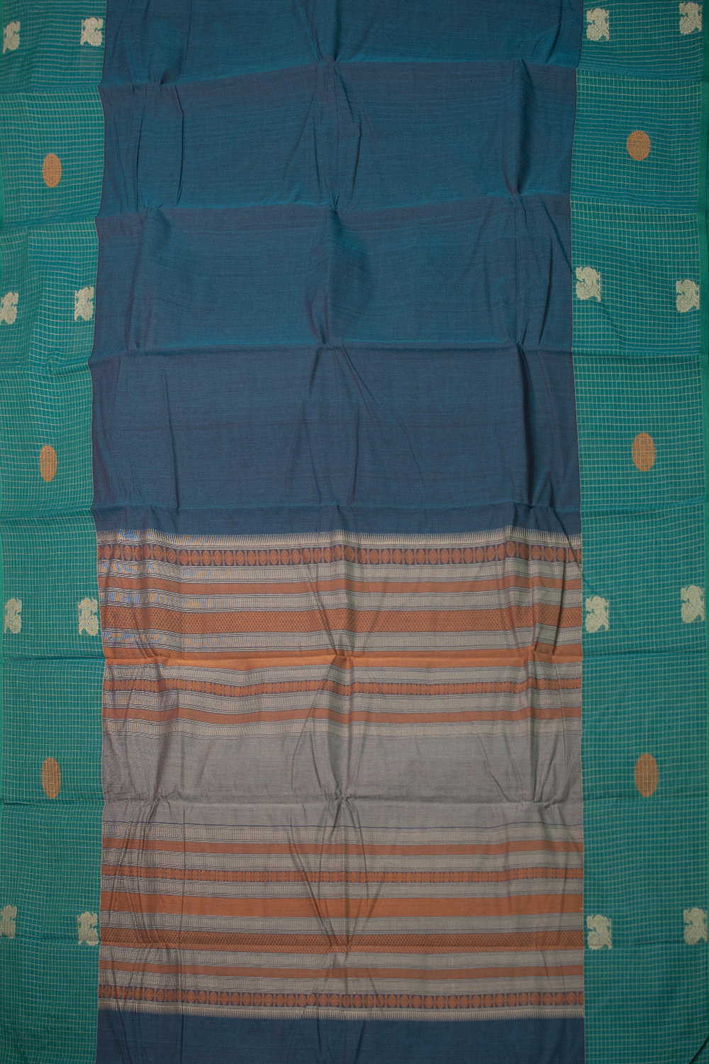 Kanchi Cotton Saree - Matkatus 
