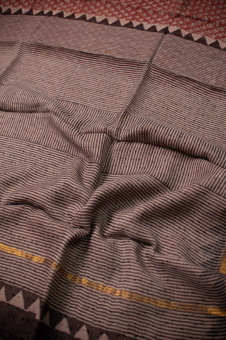Block Printed Saree - Matkatus