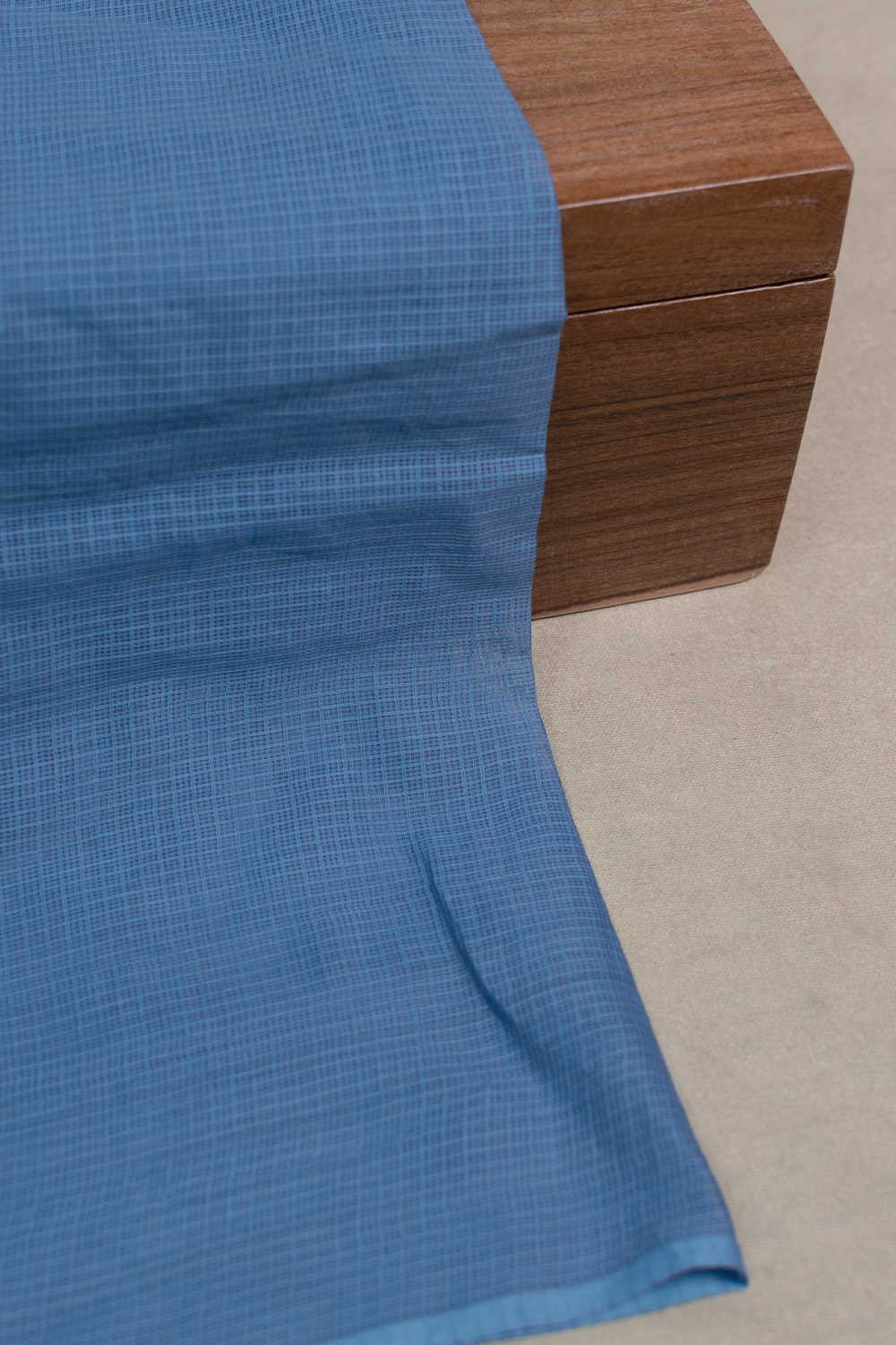Celadon Blue Kota Cotton Fabric-1.2 m