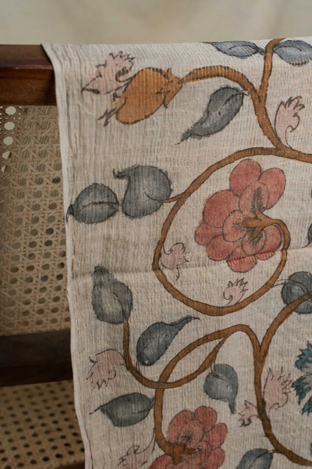 Pen Kalamkari Fabrics-Matkatus 