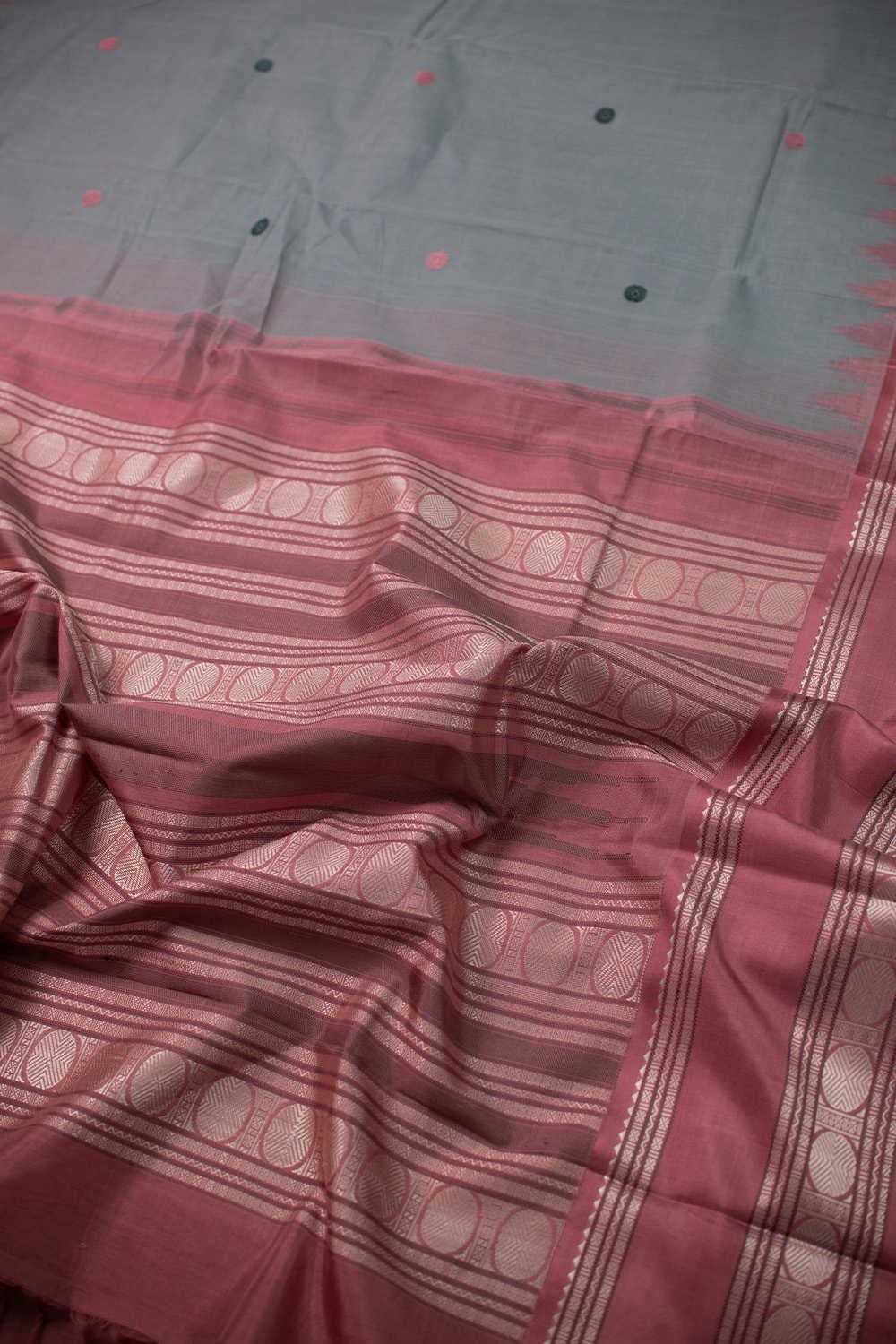 Kanchi Cotton Saree - Matkatus 