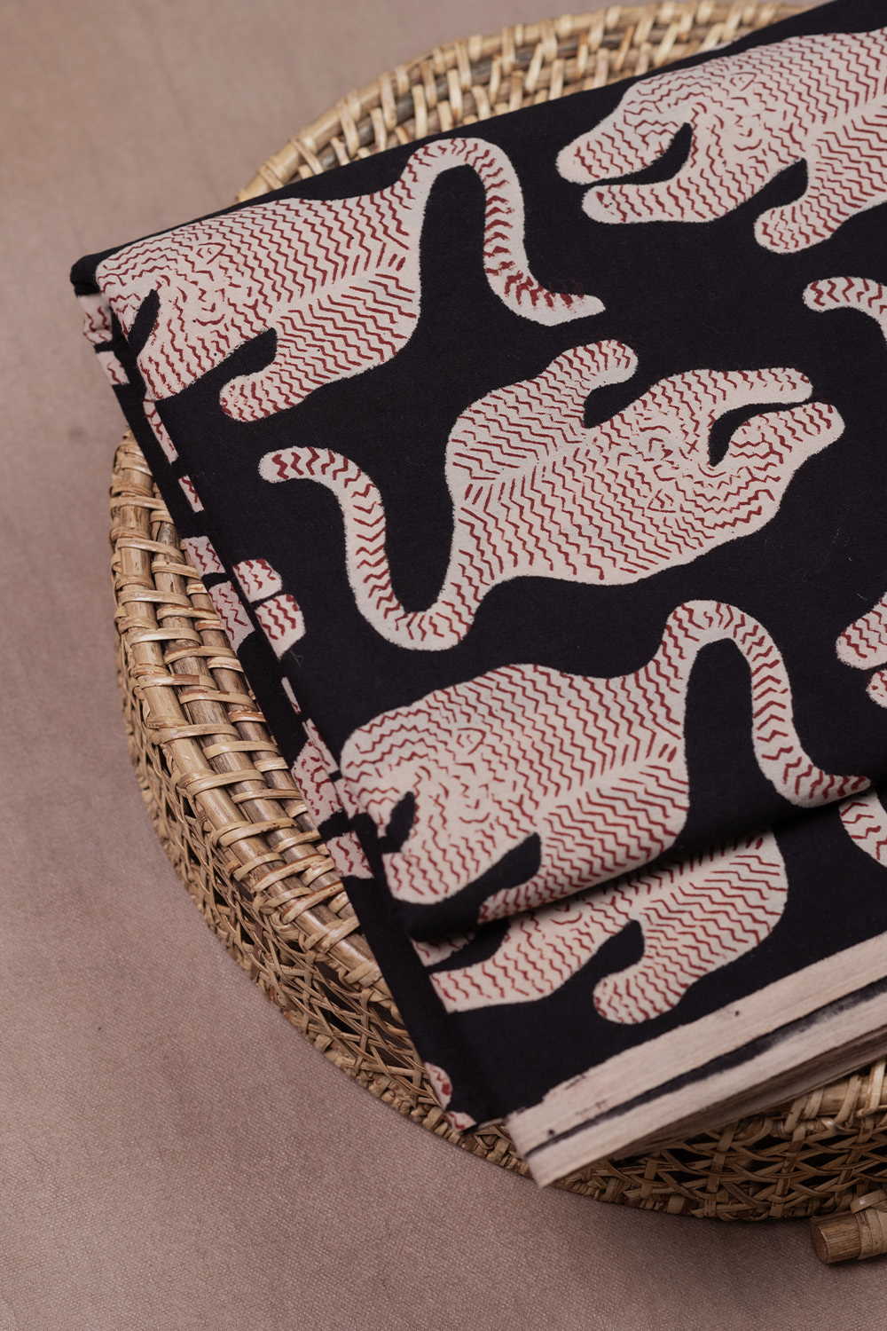 Bagru Print Fabric-Matkatus 