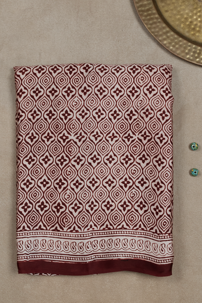 Block Printed saree-Matkatus 