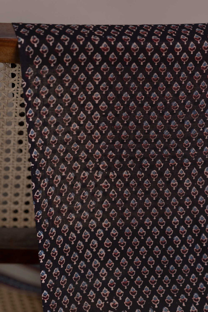Ajrak Mul Cotton Fabric - Matkatus 