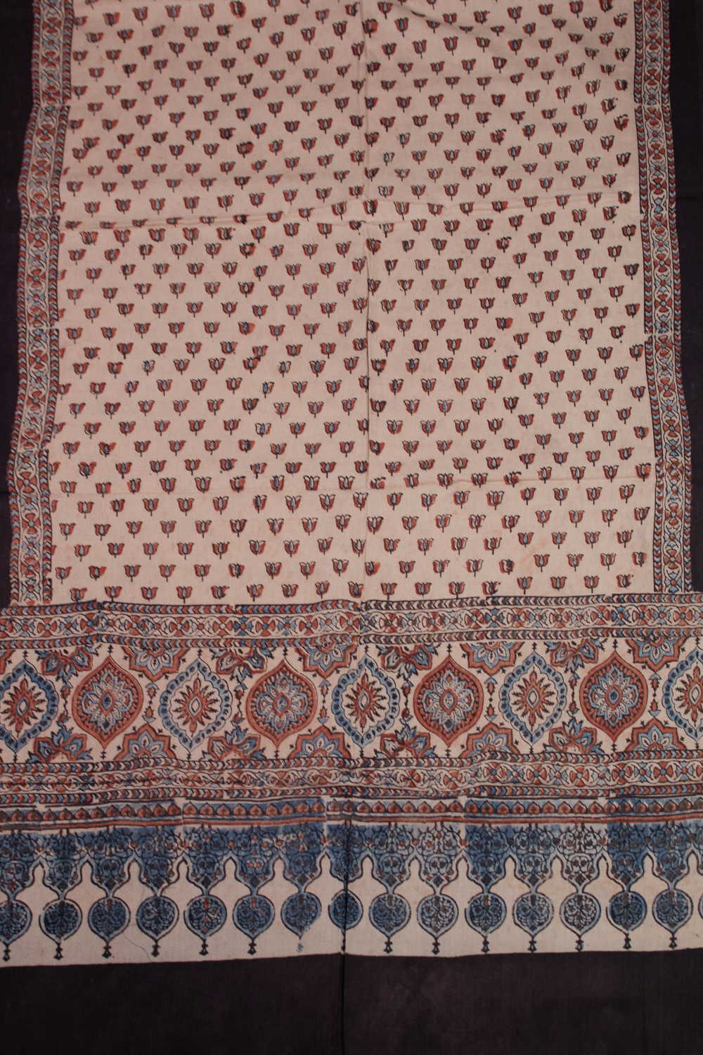 Ajrak Cotton Dupatta - Matkatus 