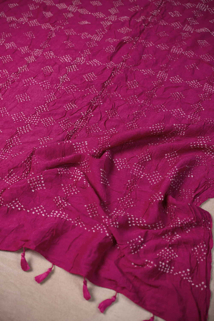 Bandhani Silk Saree - Matkatus 