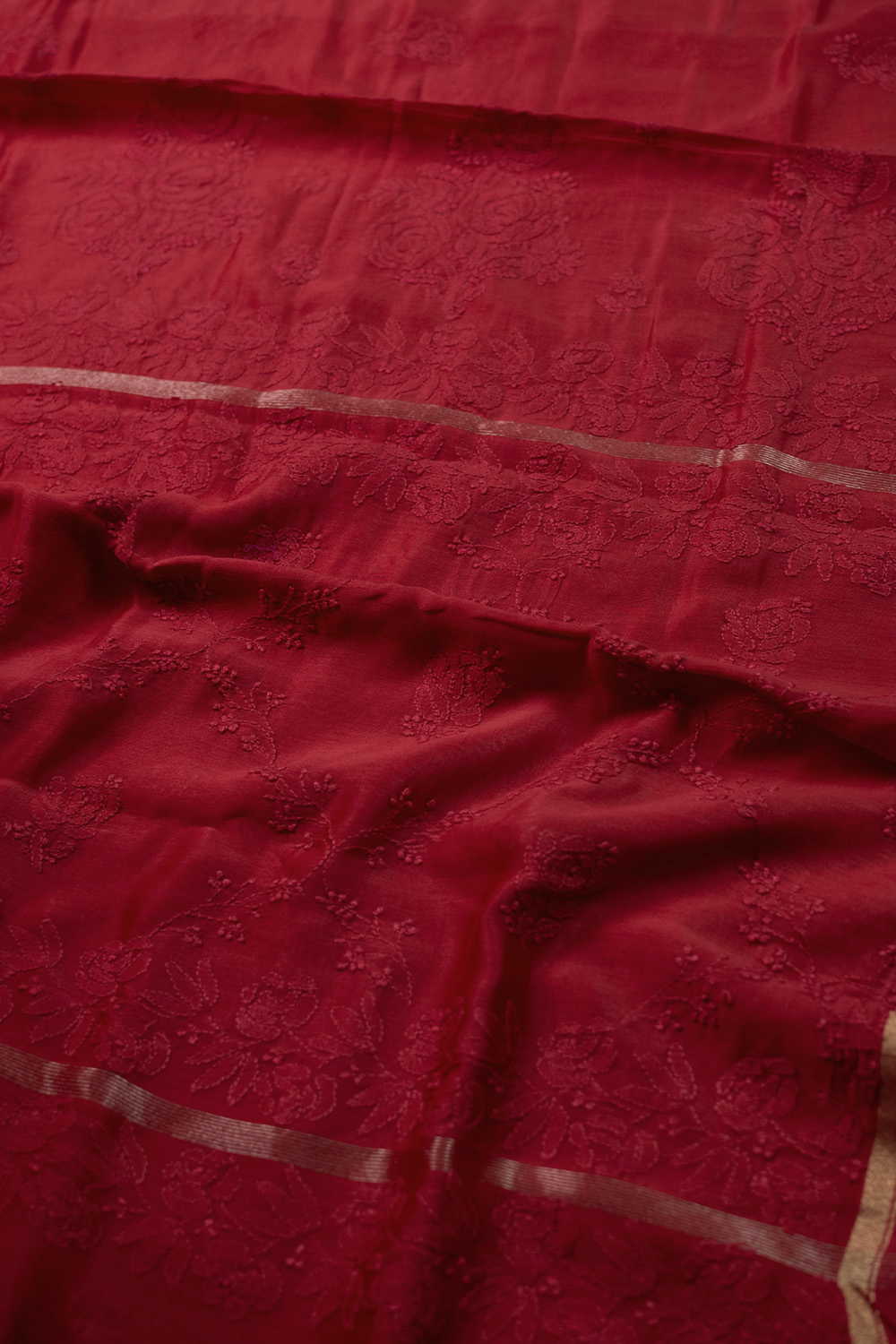 Embroidered Saree - Matkatus