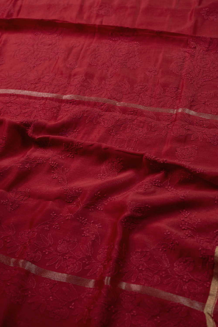 Embroidered Saree - Matkatus