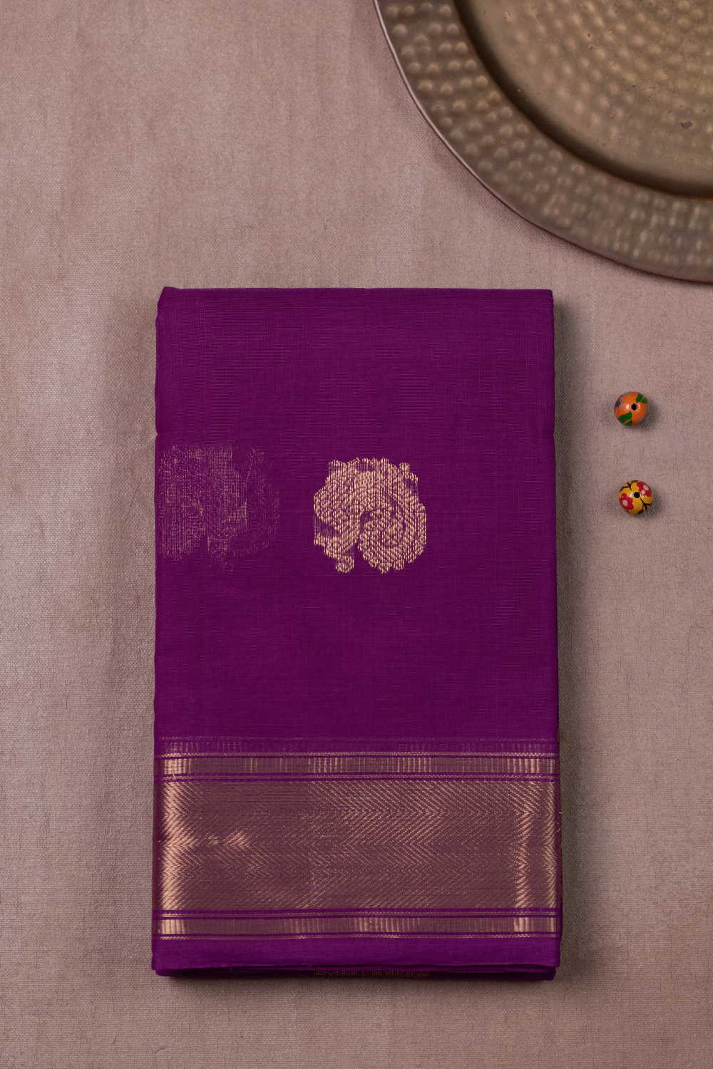 Kanchi Cotton Saree - Matkatus