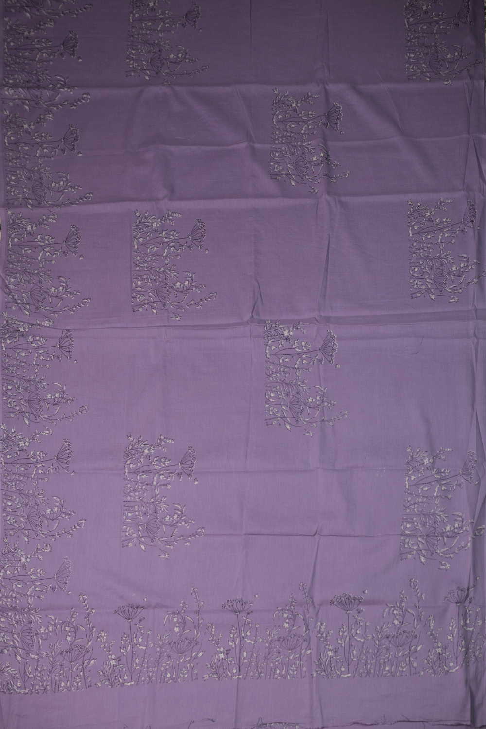 Block Printed Cotton Saree - Matkatus 