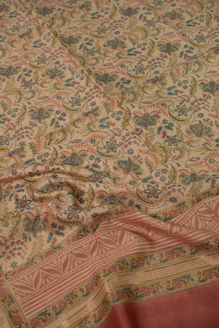 Chanderi silk Cotton Dupatta - Matkatus