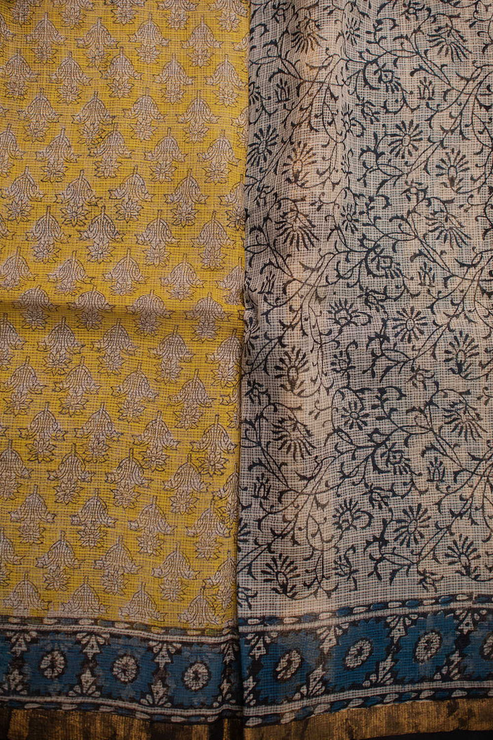 Block Printed Saree - Matkatus