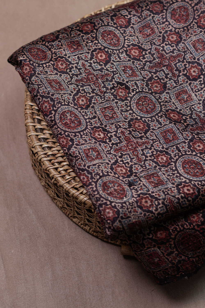 Ajrak Print Fabric - Matkatus 