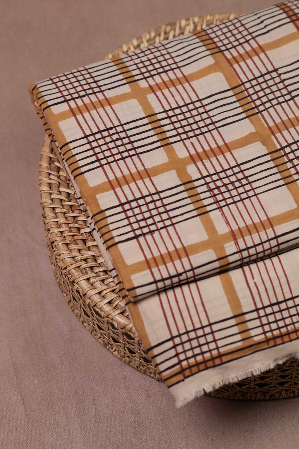 Block Printed Fabric - Matkatus 
