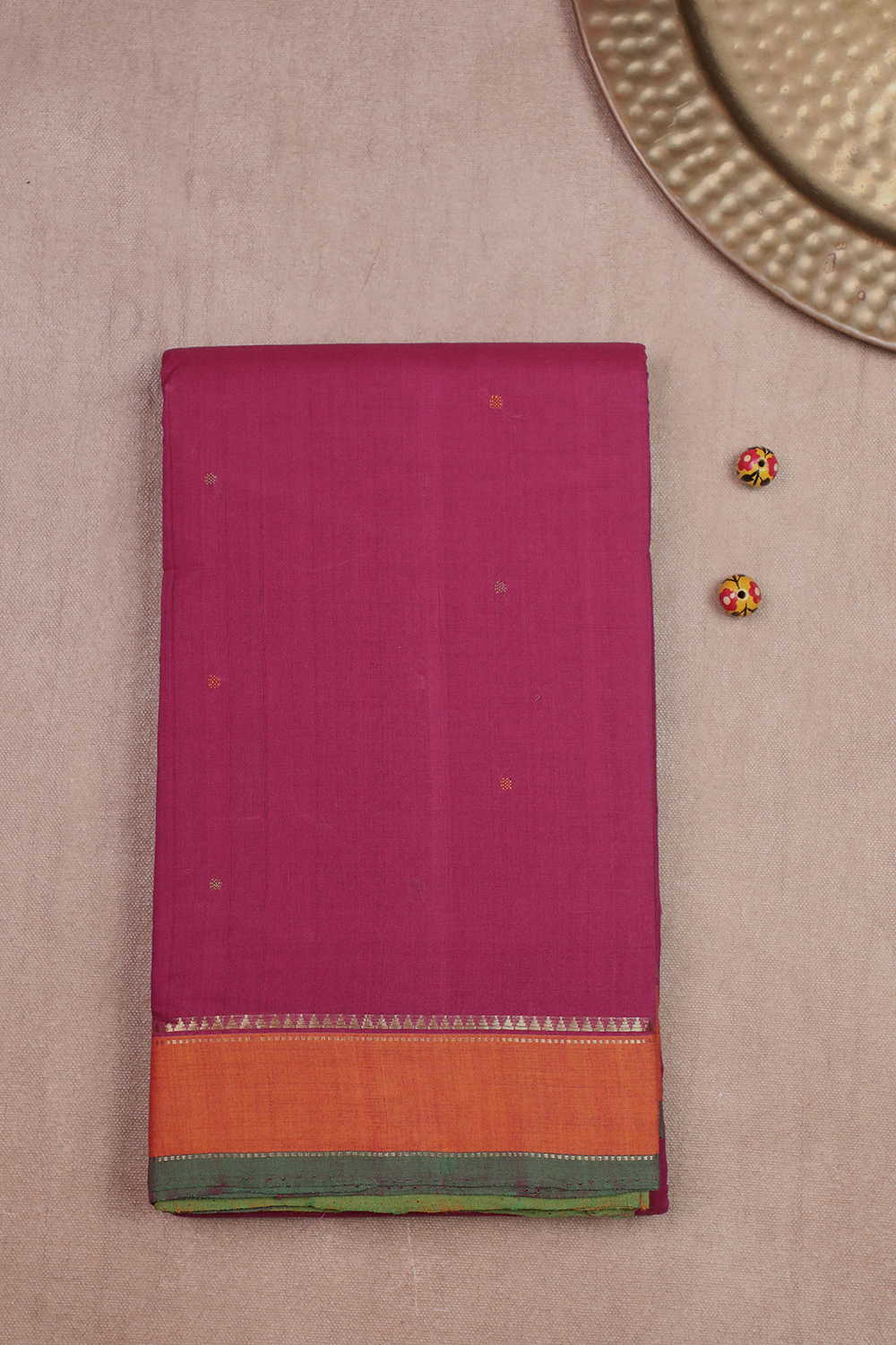 Traditional Cotton Saree - Matkatus 