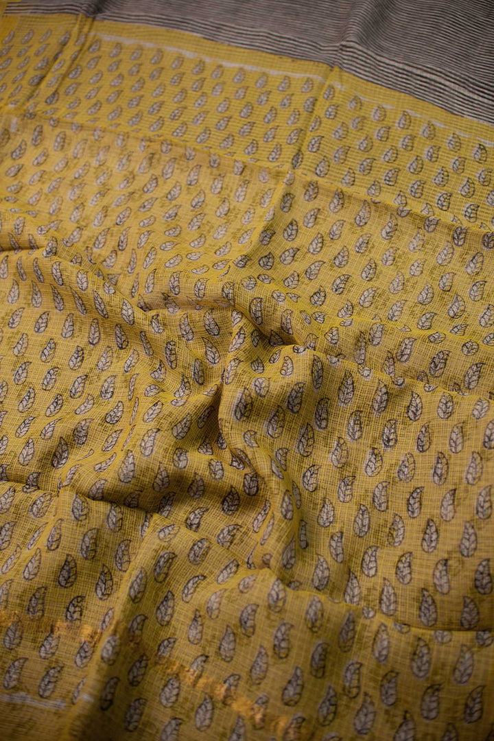 Block Printed Saree - Matkatus