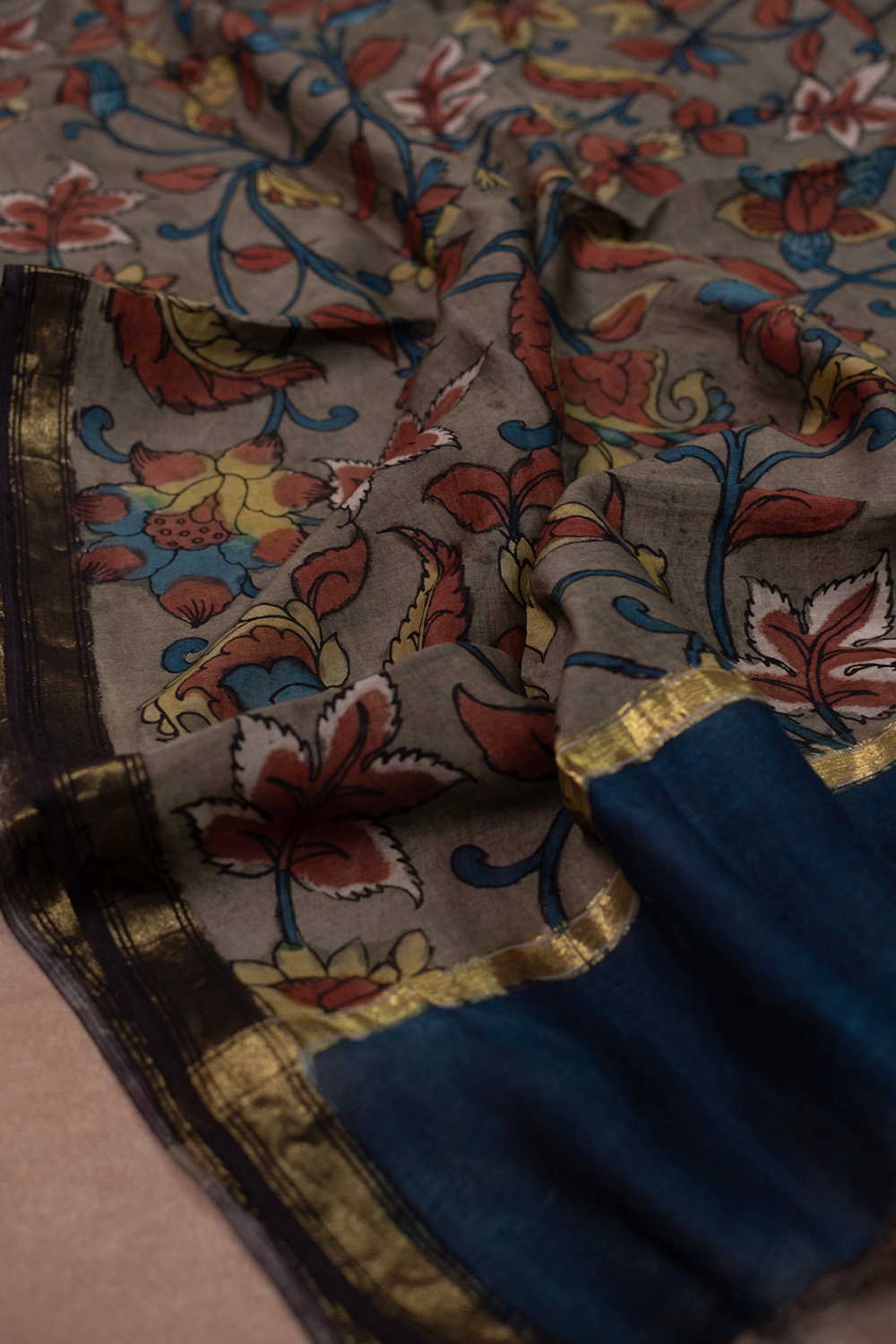Silk Cotton Dupatta - Matkatus 