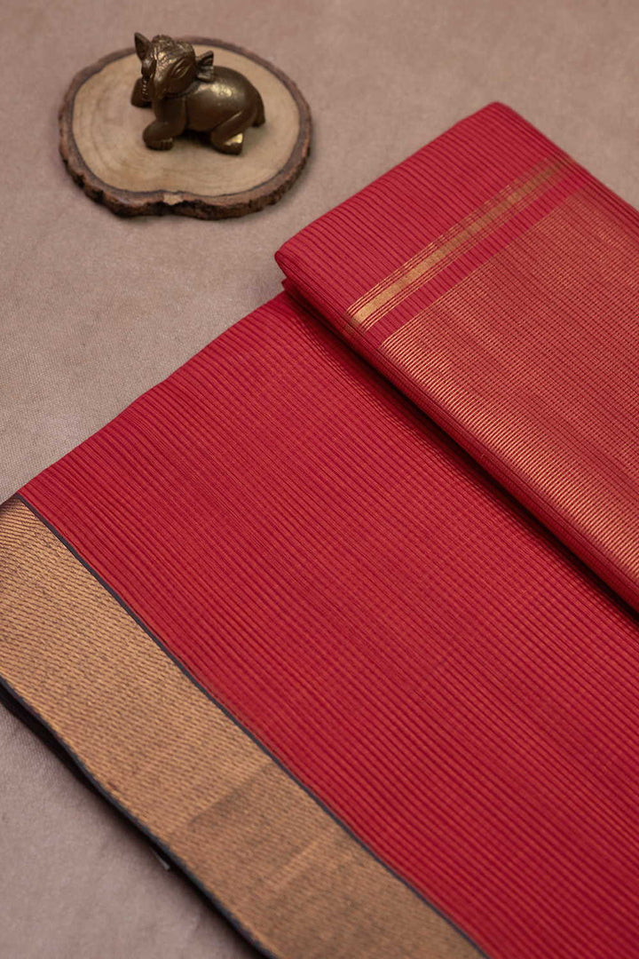 Mangalagiri Bordered Saree - Matkatus 