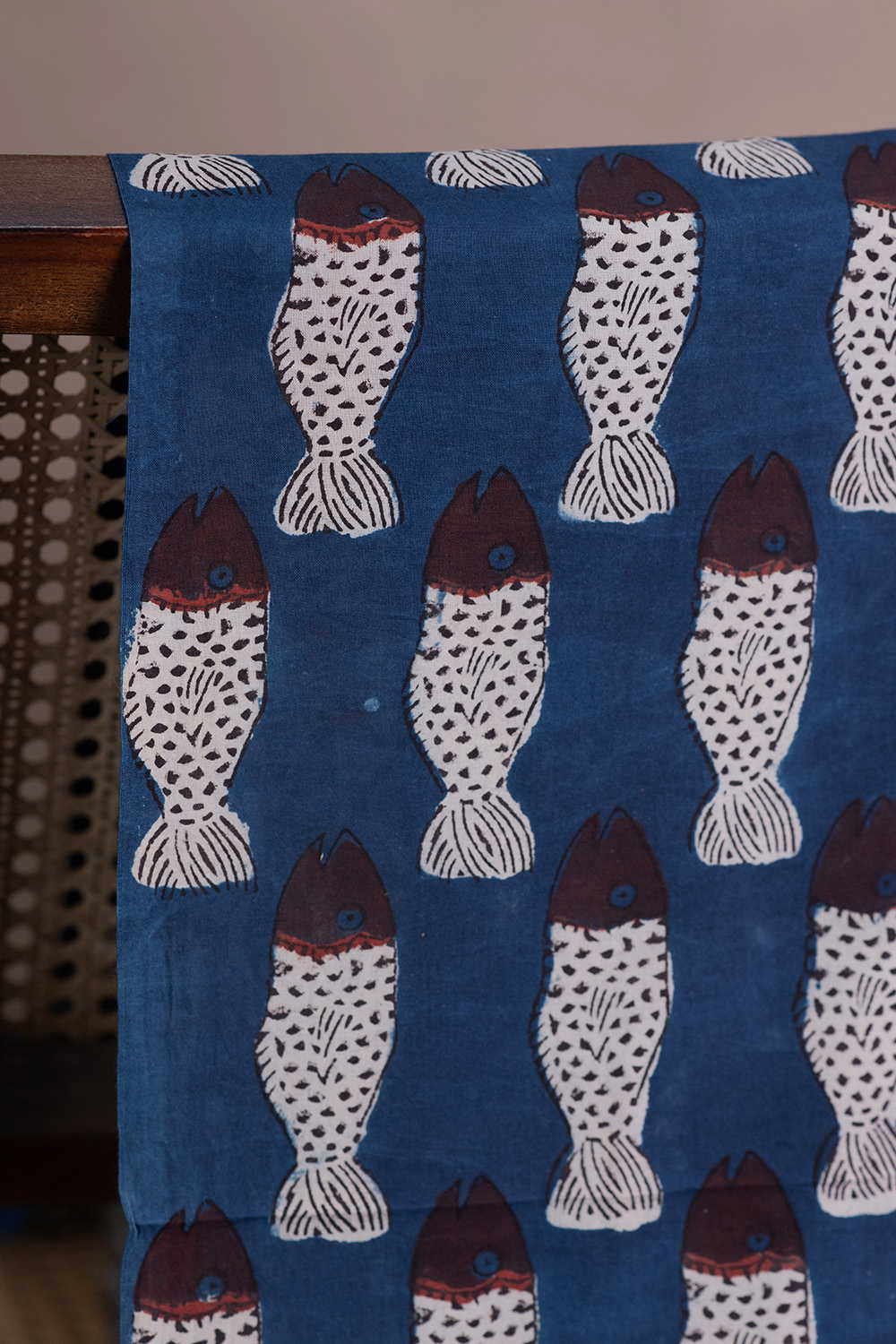 Block Printed Fabric - Matkatus 