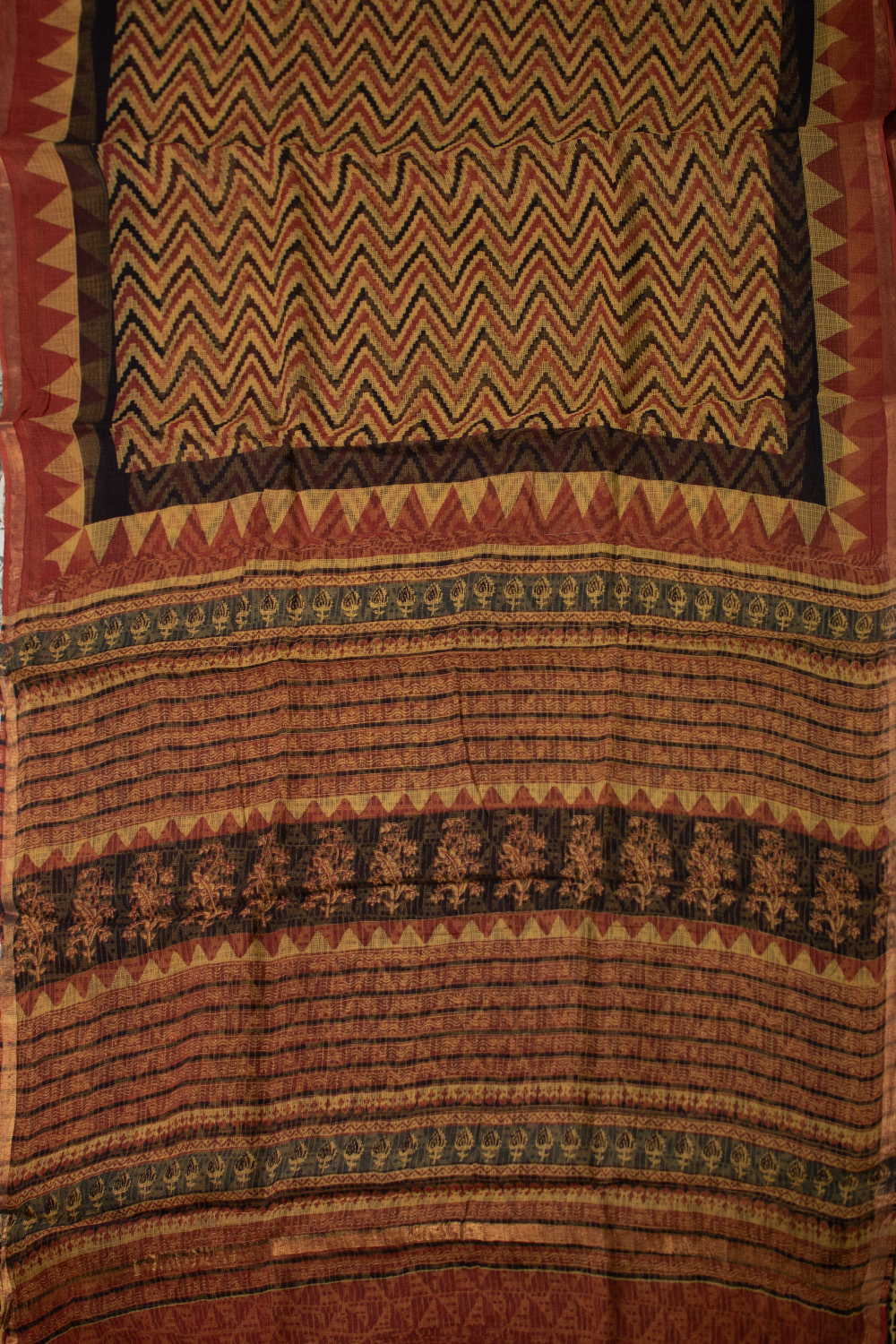 Block Printed Saree - Matkatus