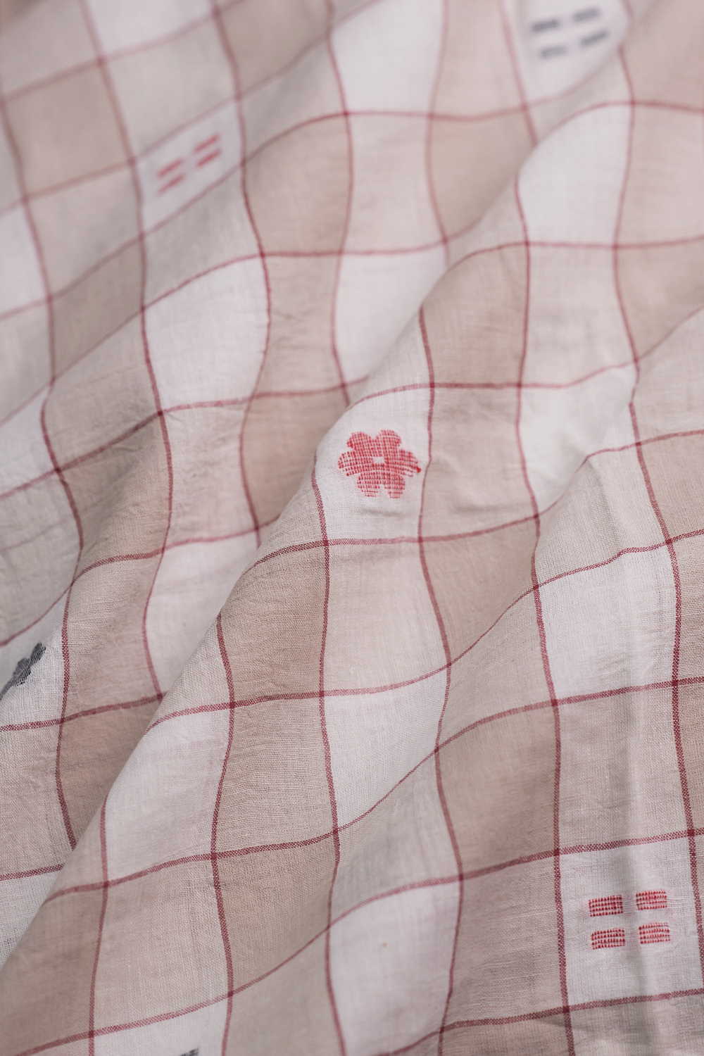 Handloom Cotton Fabric - Matkatus 