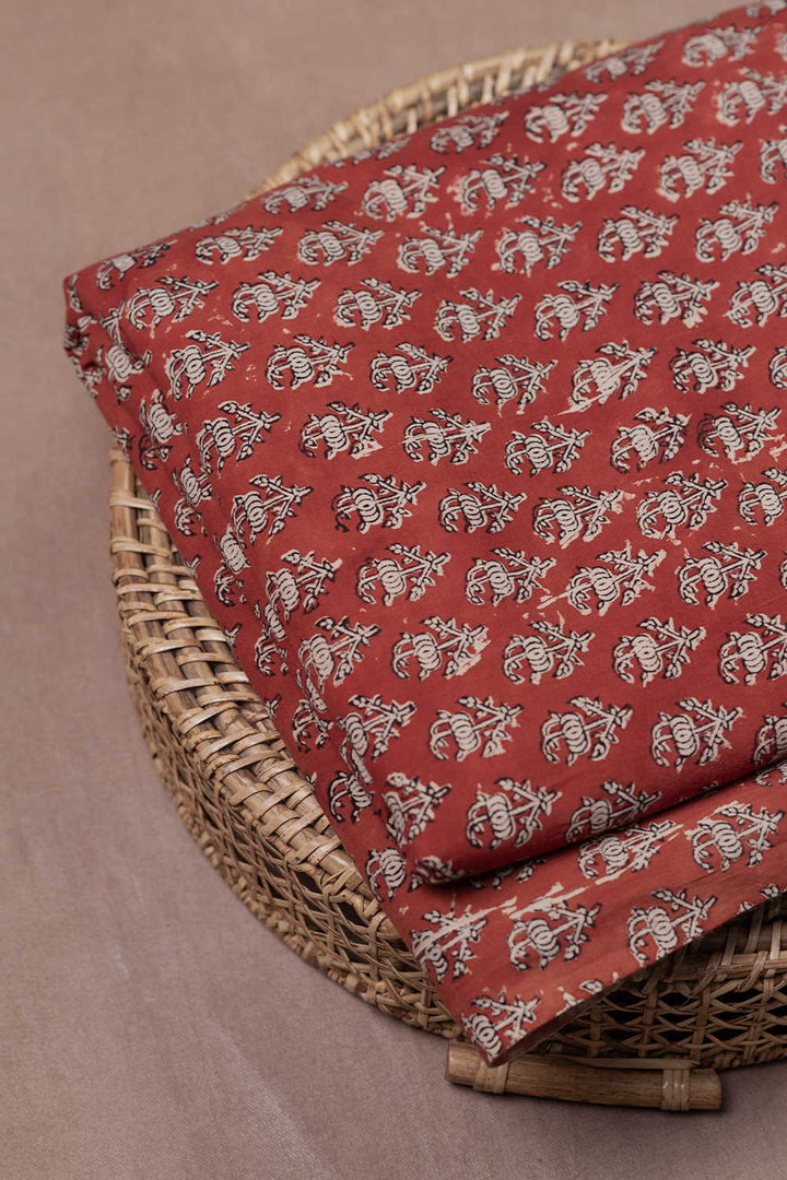 Block Printed Fabric-Matkatus 