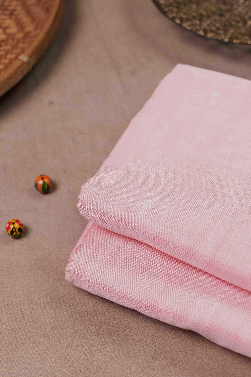 Chanderi  Cotton Fabric - Matkatus