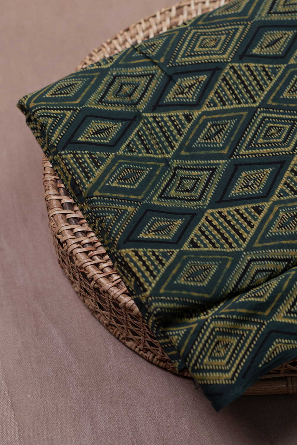 Ajrak Mul Cotton Fabric - Matkatus 