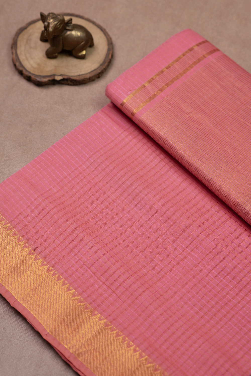 Mangalagiri Bordered Saree - Matkatus 