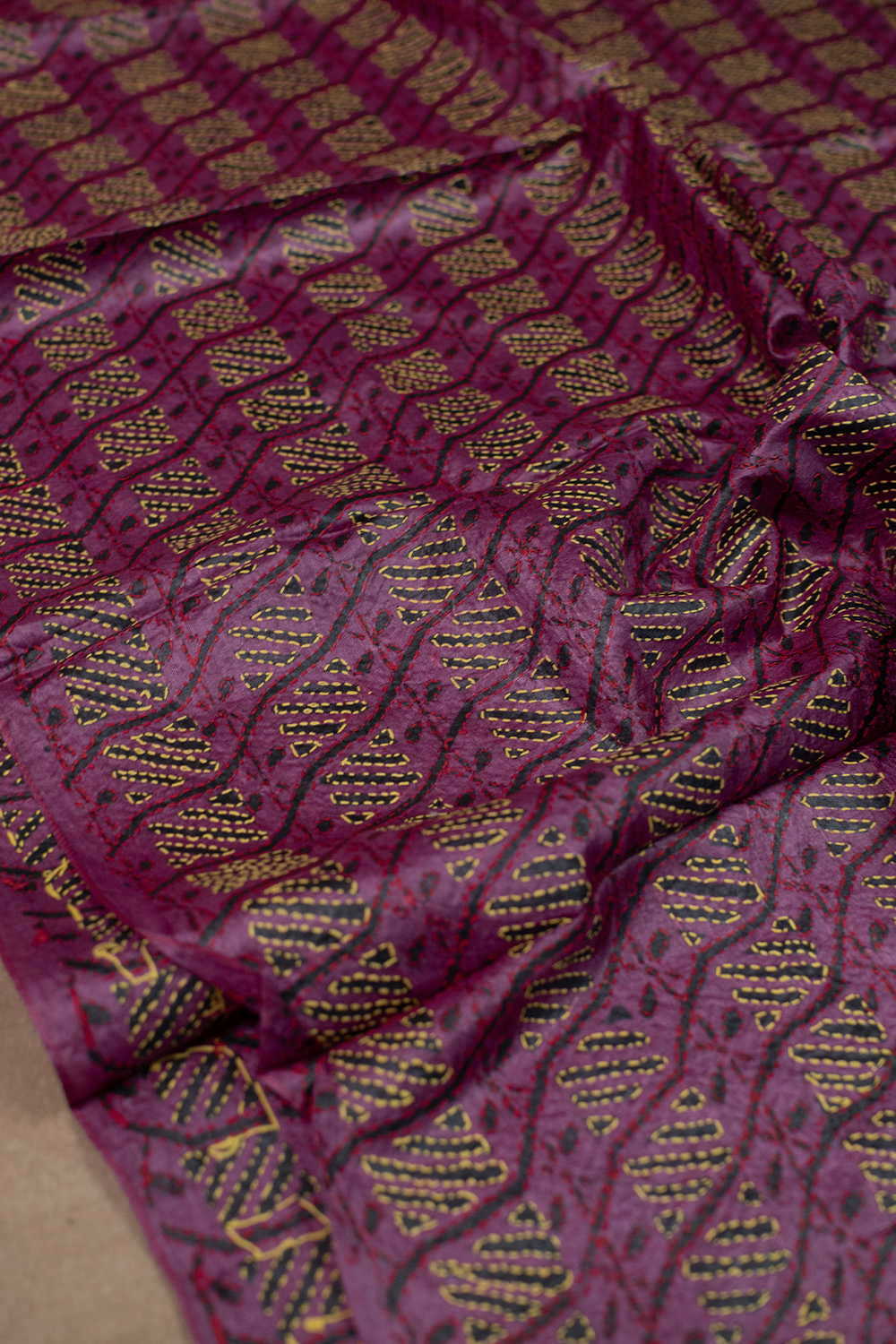 Tussar Silk Dupatta - Matkatus 