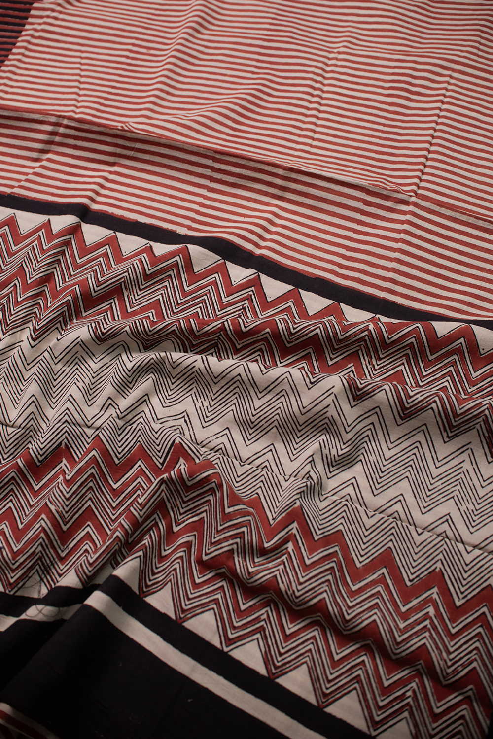 Block Printed Cotton Sarees - Matkatus 