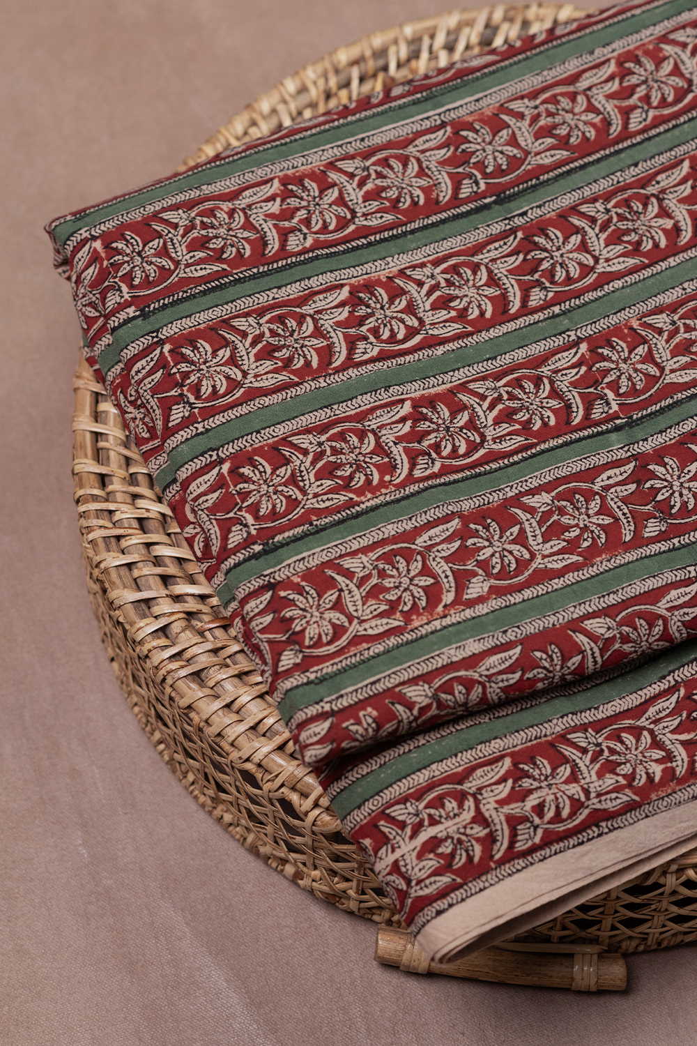 Block Printed Fabric-Matkatus 