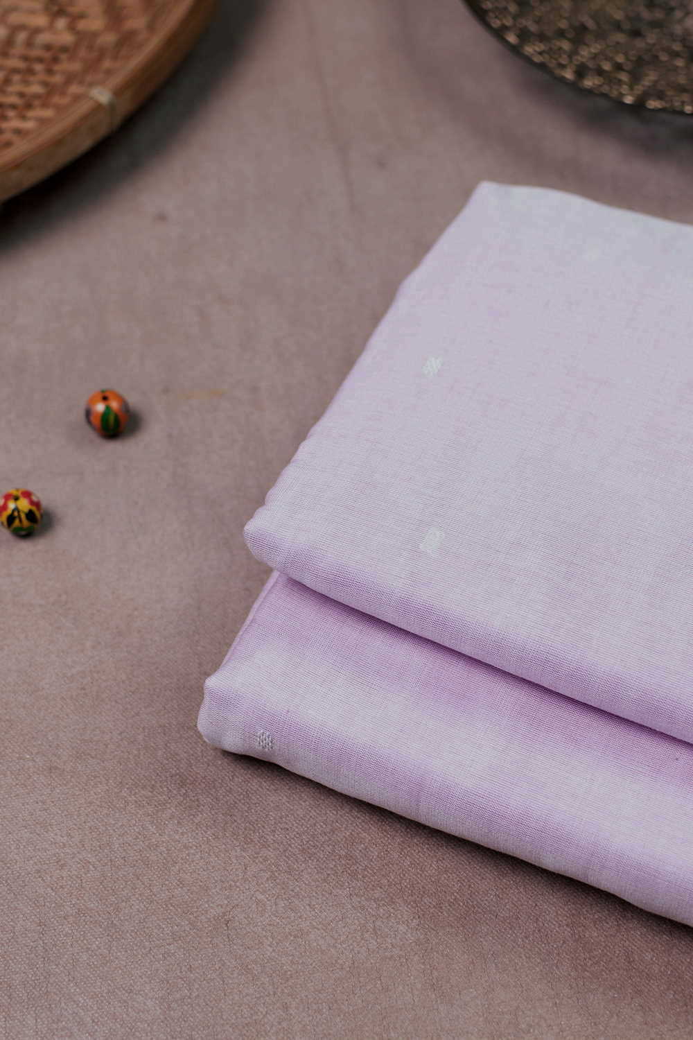 Chanderi  Cotton Fabric - Matkatus