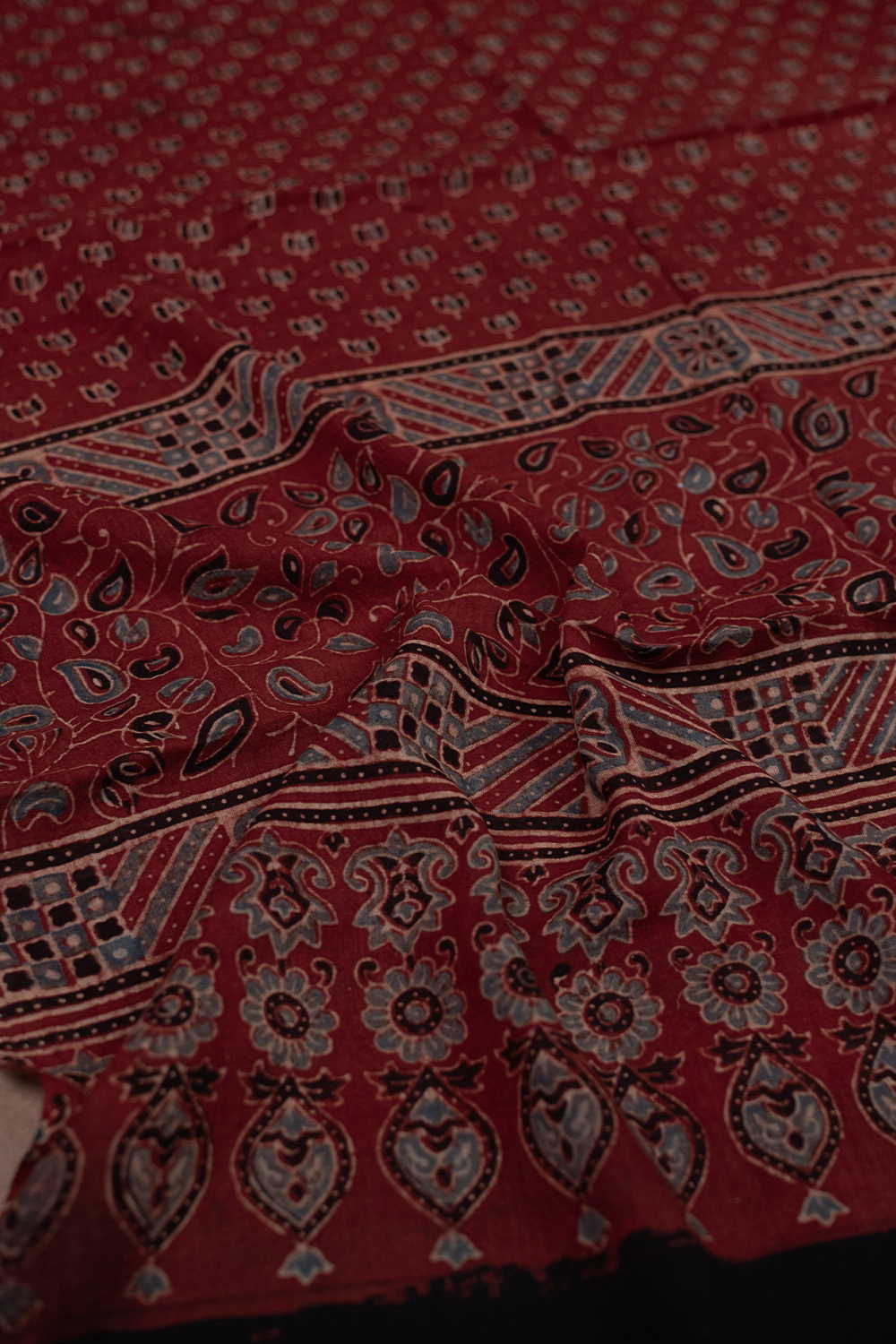 Block Printed Dupattas - Matkatus 