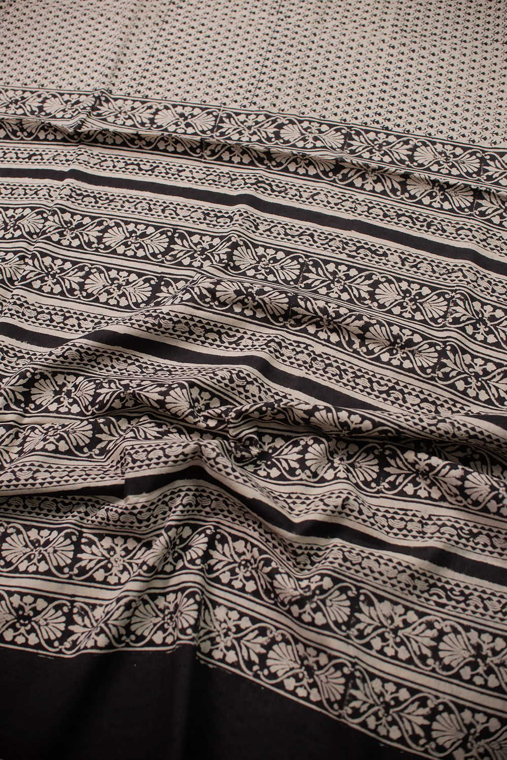 Block Printed Cotton Sarees - Matkatus 