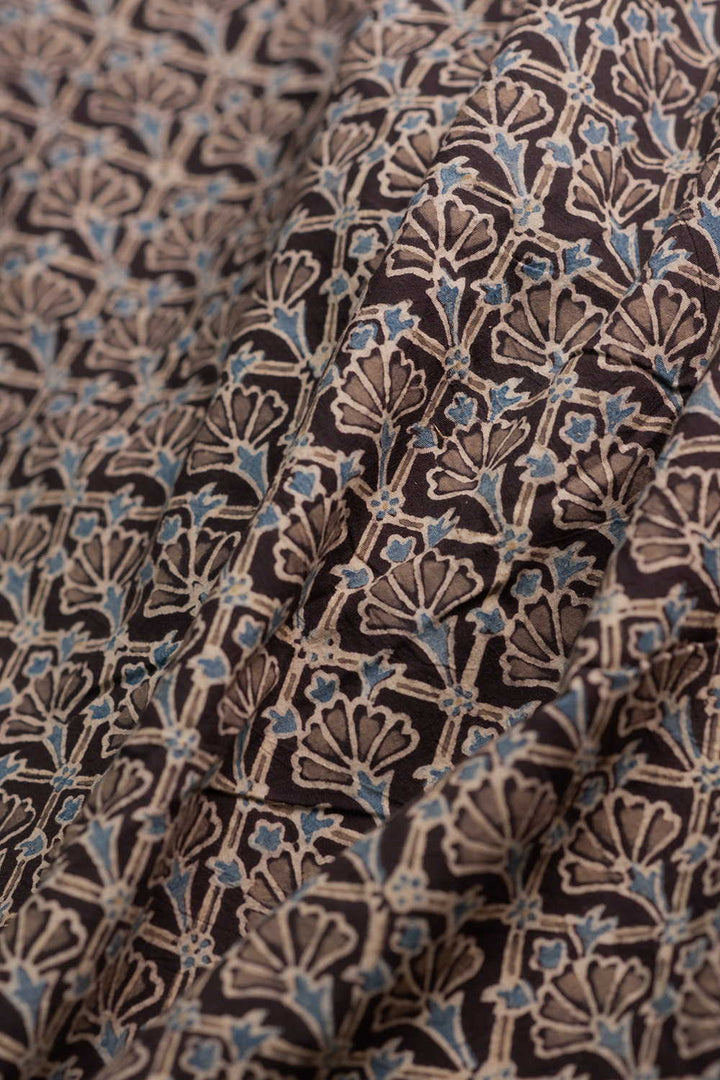 Block Printed Fabric-Matkatus 