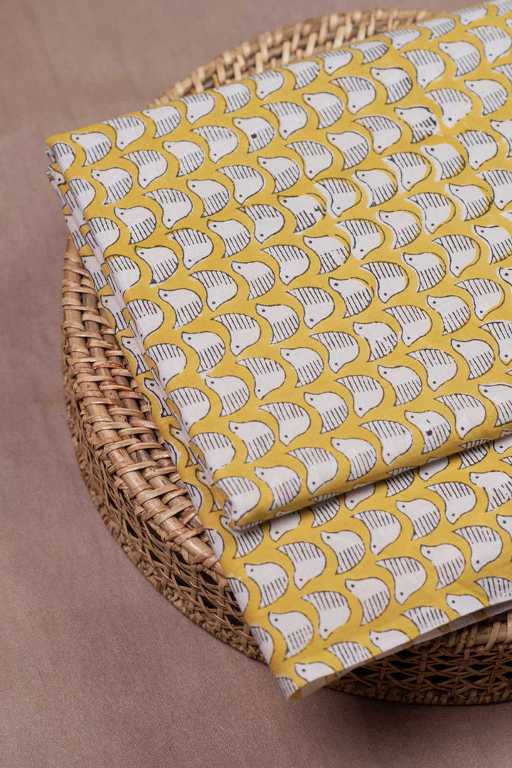 Block Printed Fabric - Matkatus 