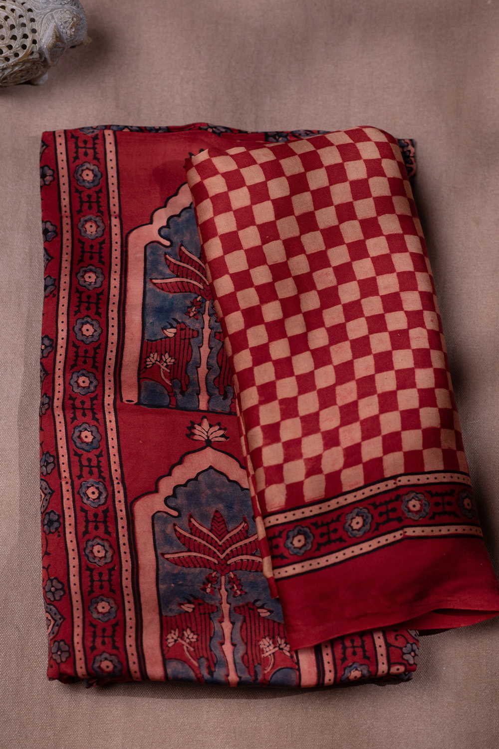 Modal Silk Top & Dupatta - Matkatus 