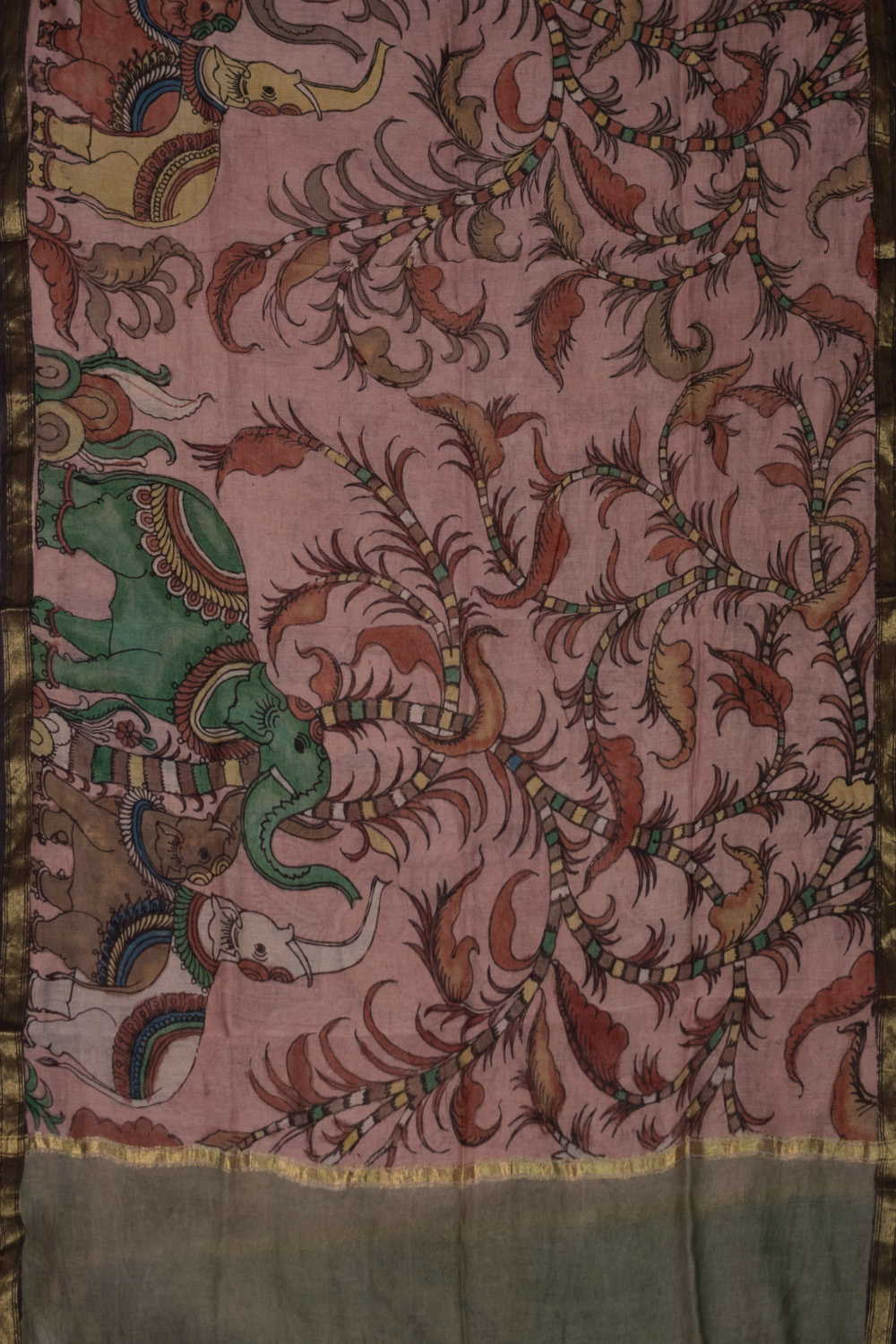 Silk Cotton Dupatta - Matkatus 