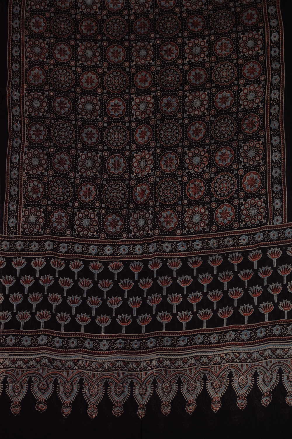 Block Printed Dupattas - Matkatus 