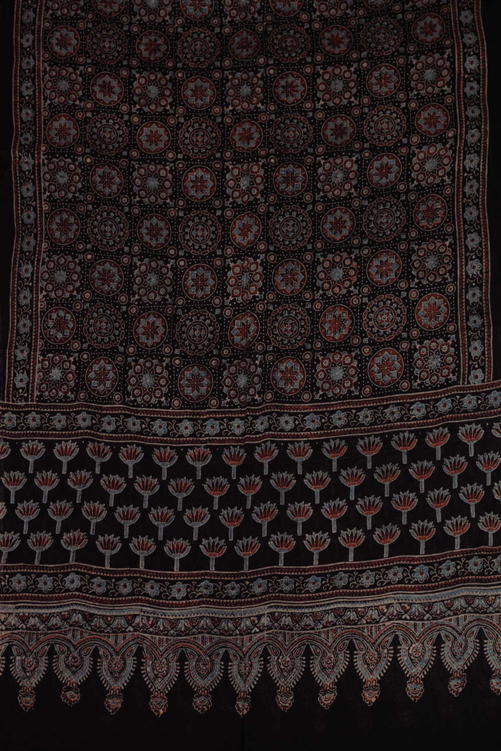 Block Printed Dupattas - Matkatus 