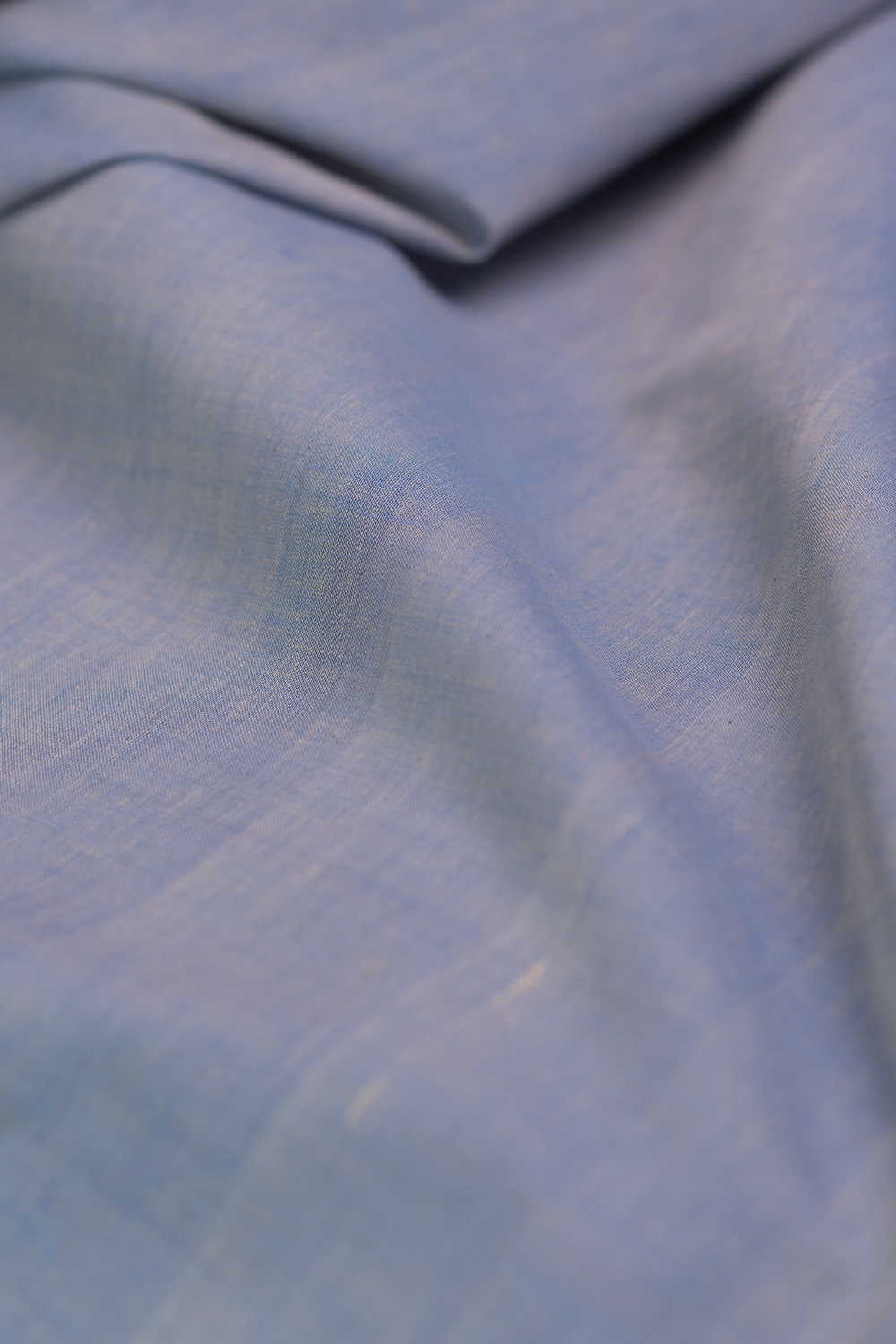 Baby Blue Mangalagiri Cotton Fabric