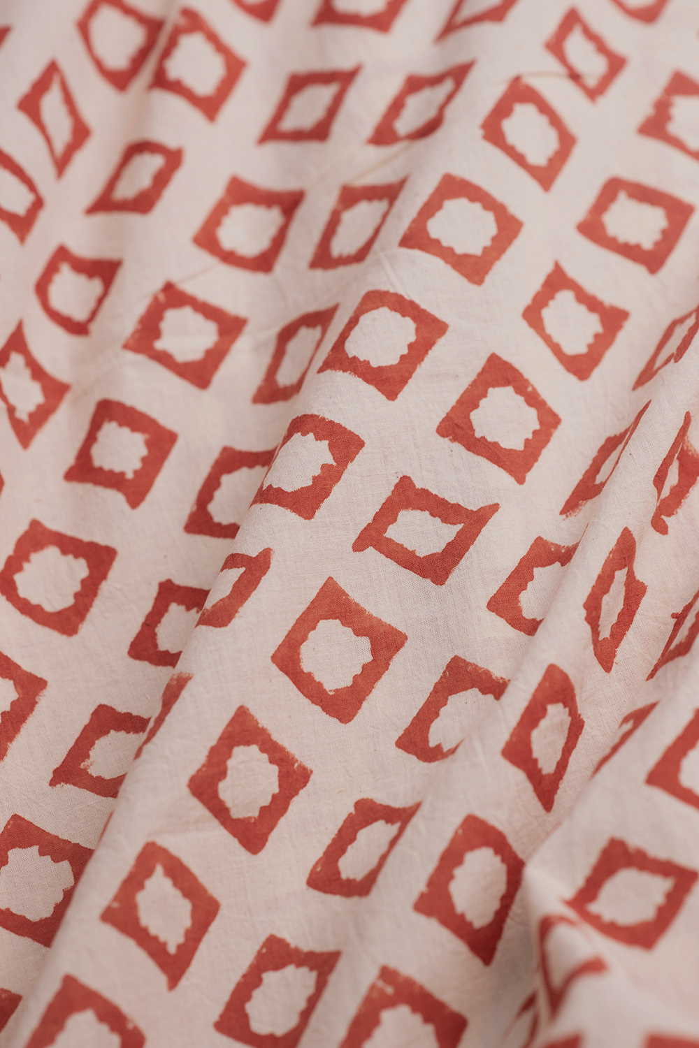 Block Printed Fabric-Matkatus 