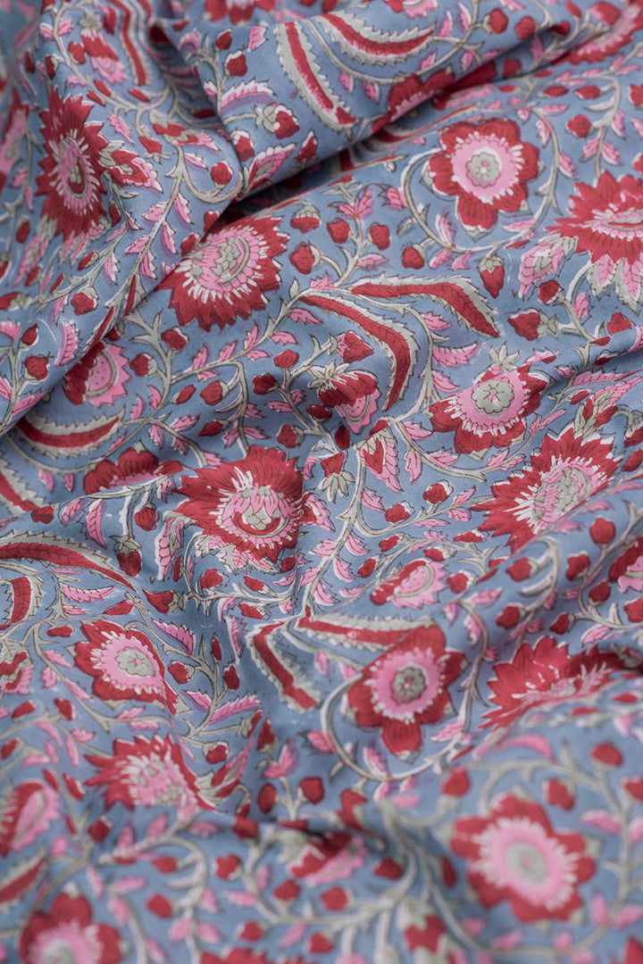 Block Printed Fabric - Matkatus