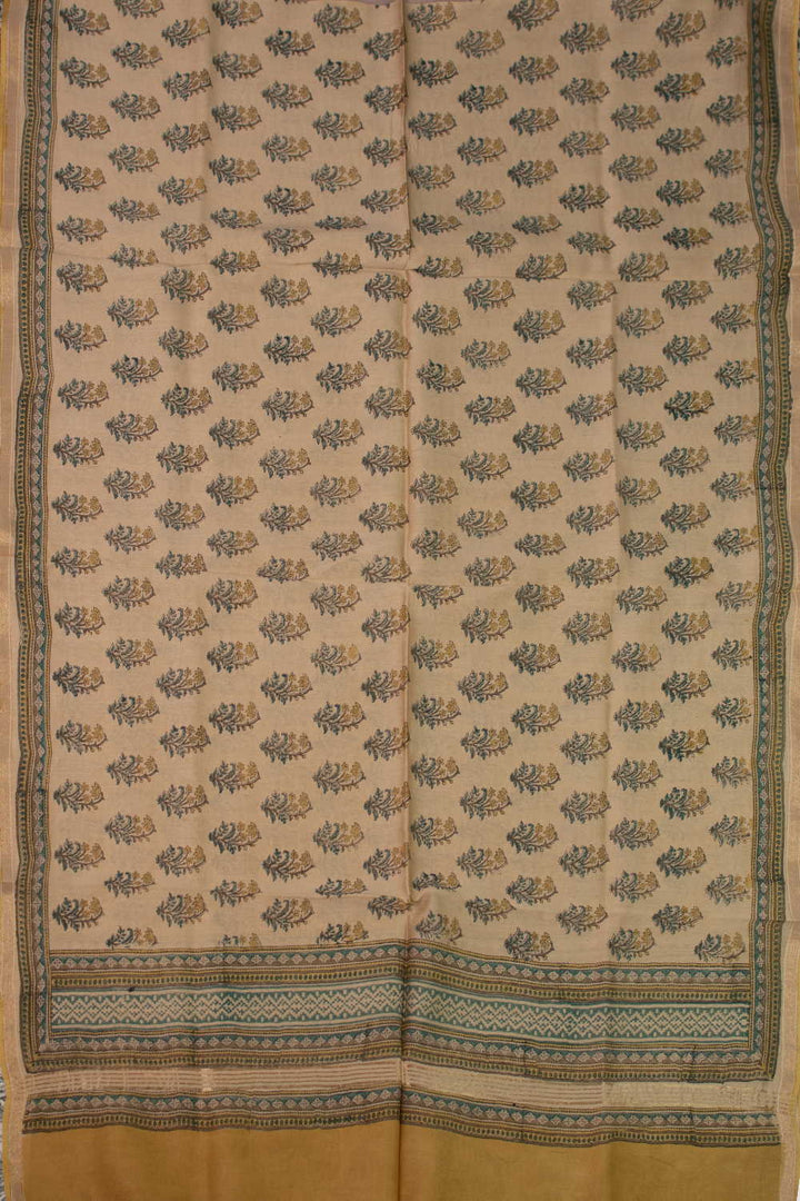 Chanderi silk Cotton Dupatta - Matkatus