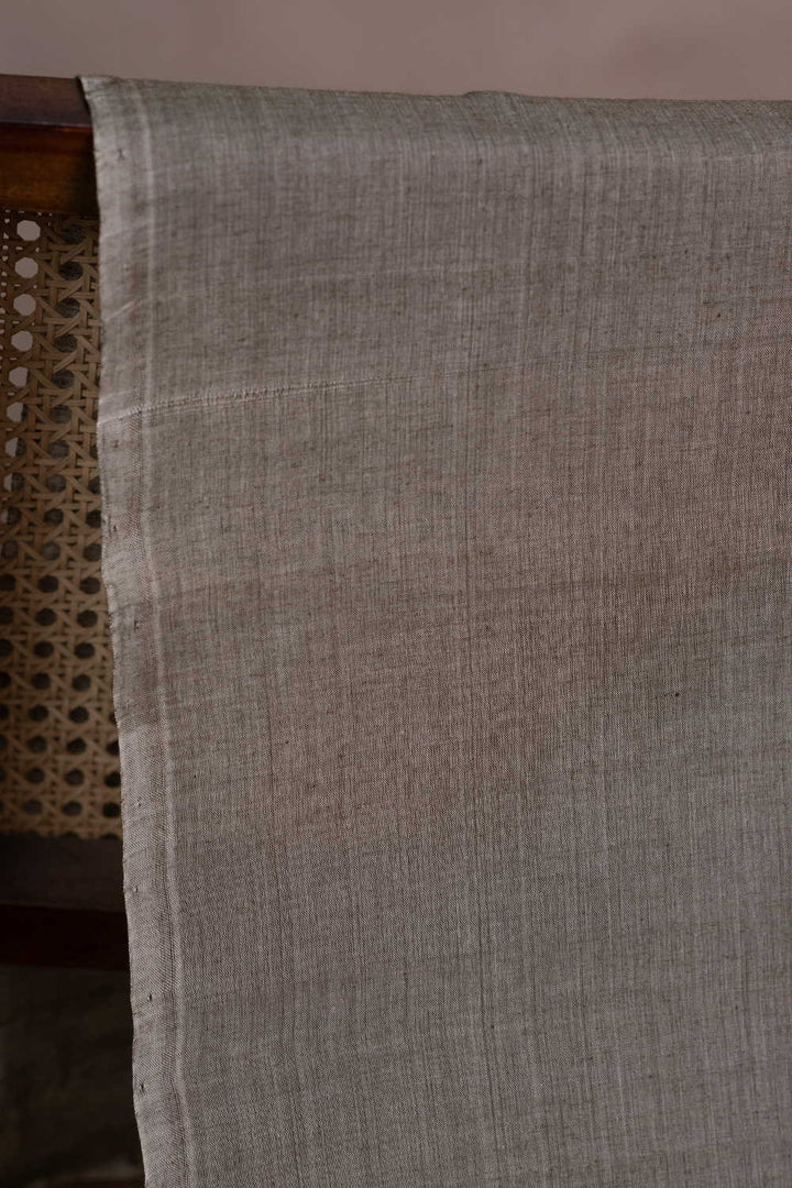 Shades of Grey Mangalagiri Cotton Fabric